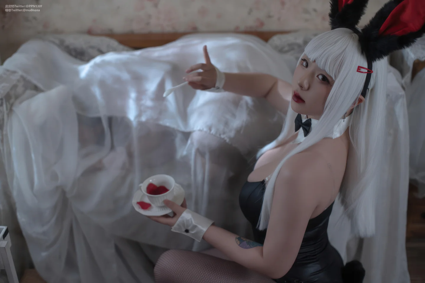 皮皮奶 - &喵零 双人兔兔 [51P-454MB] tg@simisebaisi 【丝足阁】005.webp